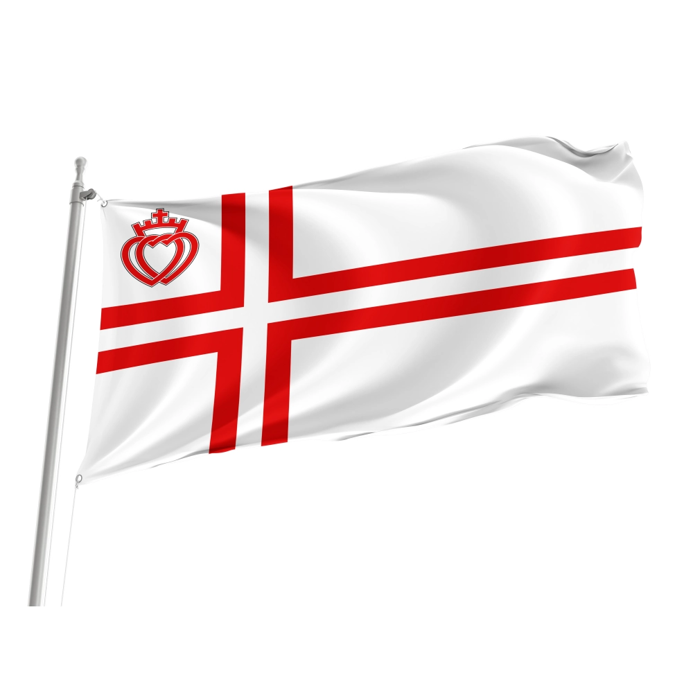 Vendéen Croix Scandinave Flag for Indoor & Outdoor Use
