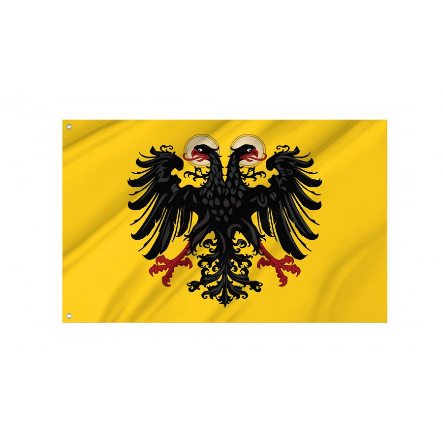 Flag Of Holy Roman Emperor With Haloes 1400-1806, Unique Design Print, Flags For Indoor & Outdoor Use - High Quality Historical Flags for Indoor and Outdoor Use
