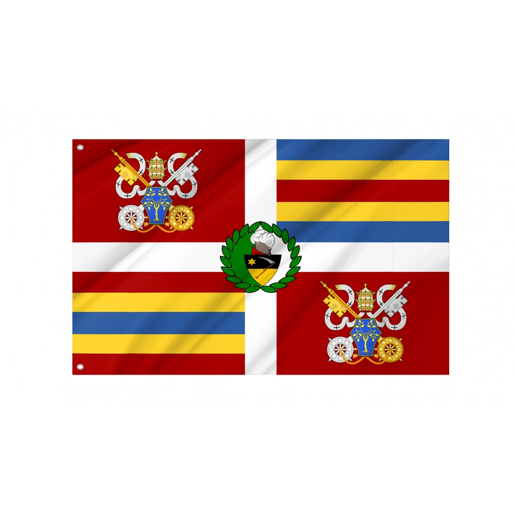 Guardia Vatica JP II, Swiss Guard Flag for Indoor & Outdoor Use