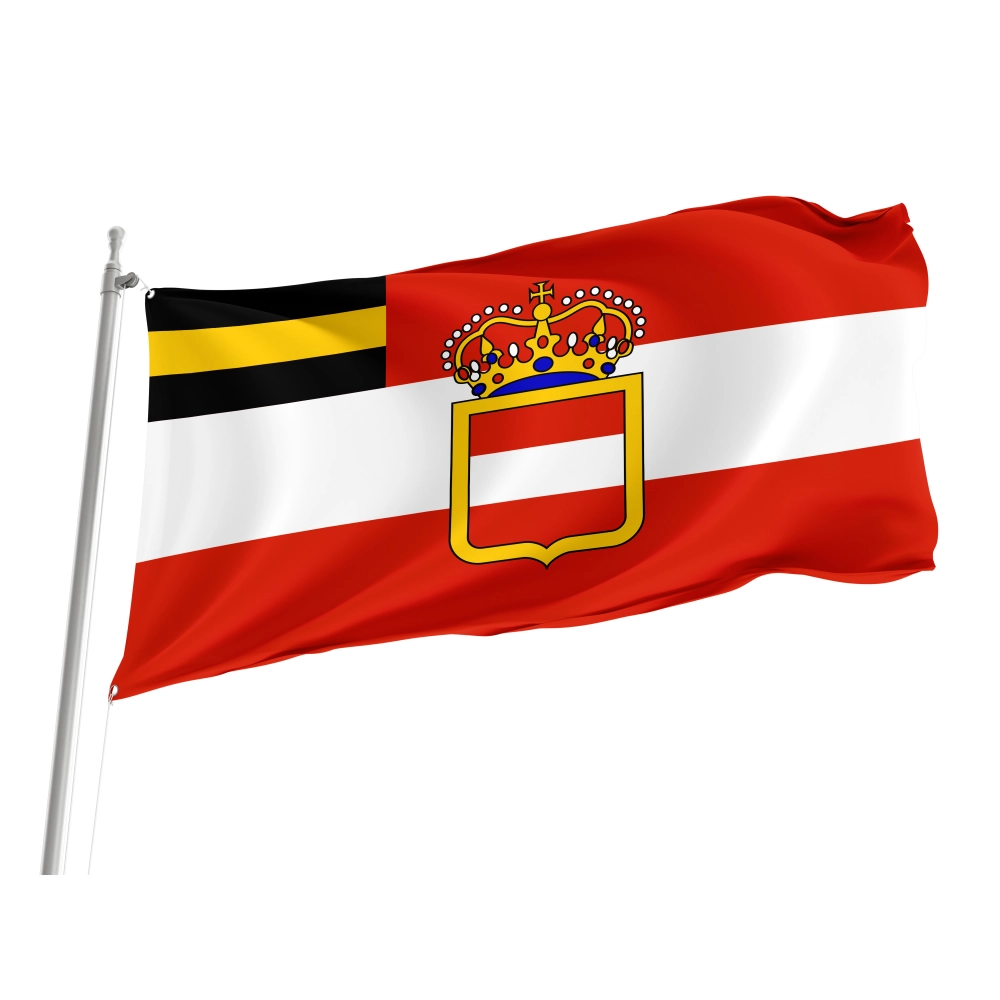 Habsburg Admiral’s 1853 Flag for Indoor & Outdoor Use
