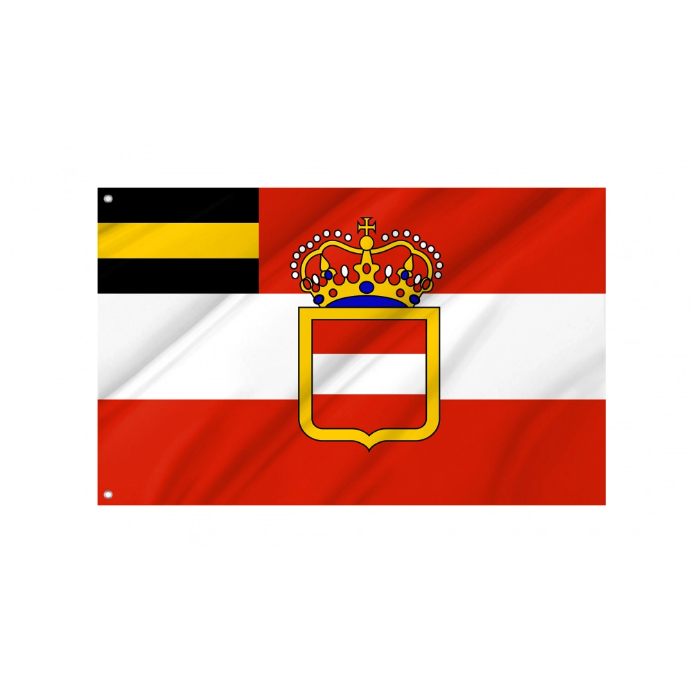 Habsburg Admiral’s 1853 Flag for Indoor & Outdoor Use