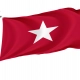 Jane Long Texas Republic 1819 Red Flag for Indoor & Outdoor Use - Imagine 1