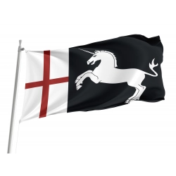 King David the Builder Flag for Indoor & Outdoor Use