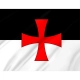 Knights Templar Battle Flag for Indoor & Outdoor Use - Imagine 2