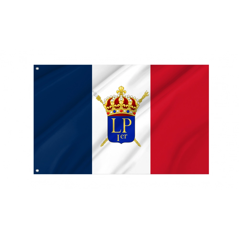 Louis-Philippe I of France 1830 to 1848 Flag for Indoor & Outdoor Use