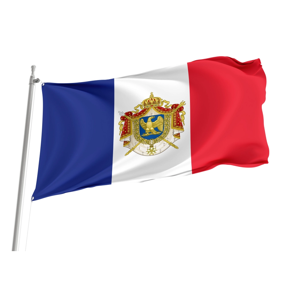 Napoleon III Second French Empire Flag for Indoor & Outdoor Use