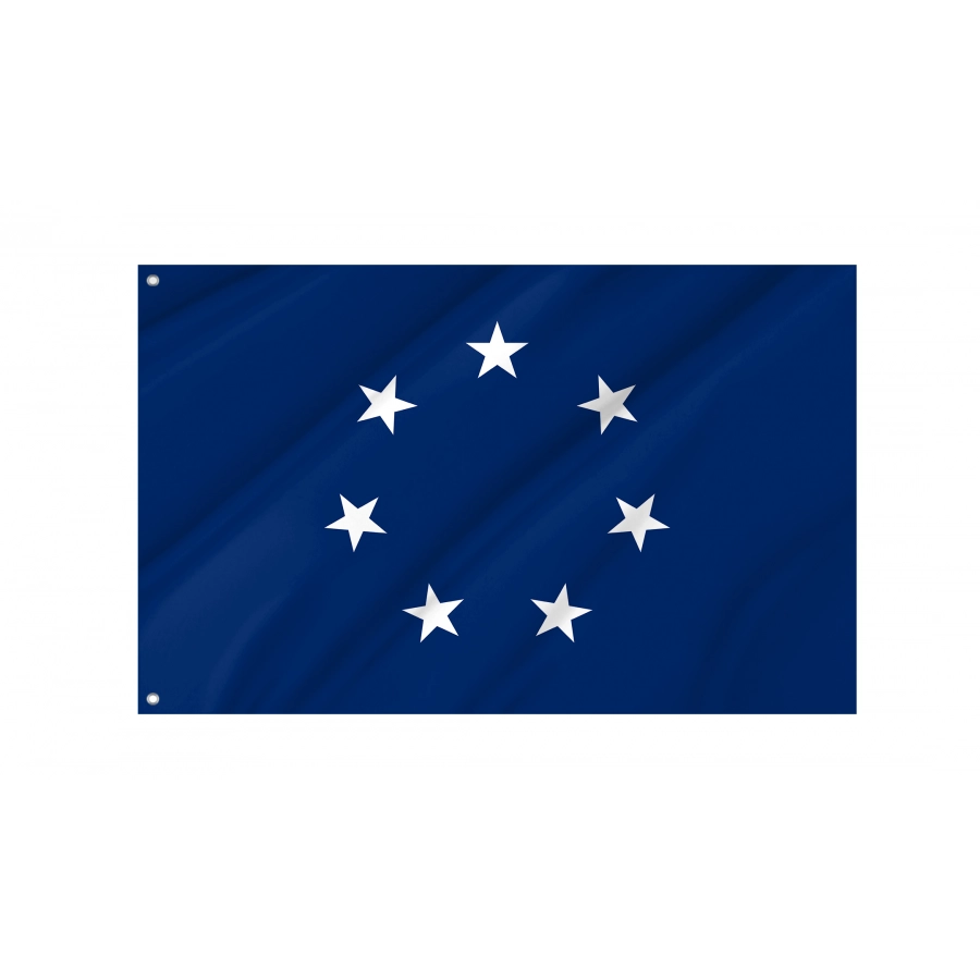 Flag Of Naval Jack Of The Confederate States Of America (1861–1863), Patriotic Flags - High Quality United States for Indoor and Outdoor Use