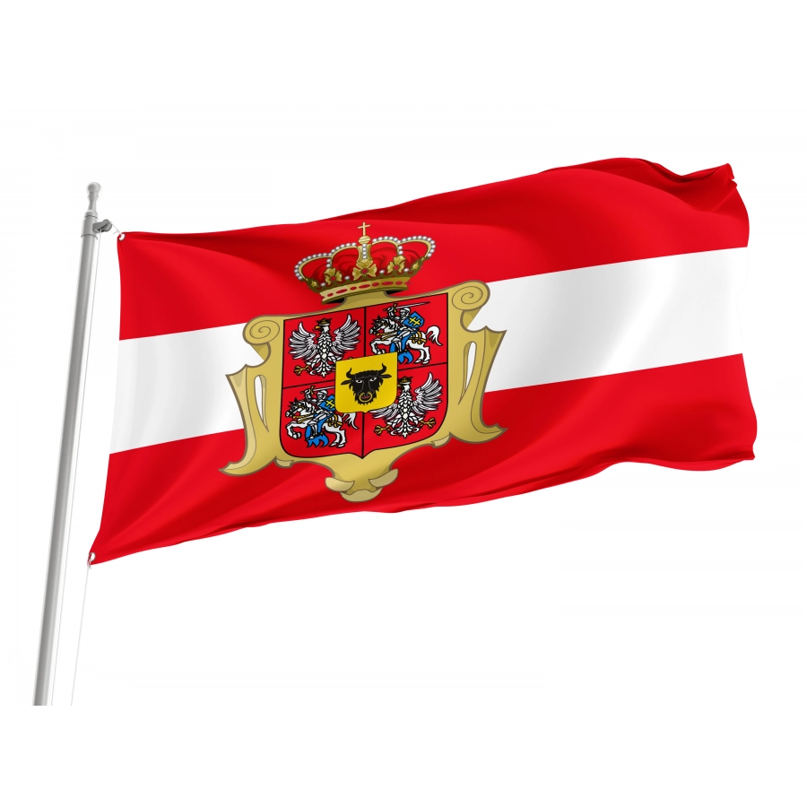 Flag Of Polish-Lithuanian Commonwealth Wettin, Flags For Indoor & Outdoor Use - High Quality Historical Flags for Indoor and Outdoor Use