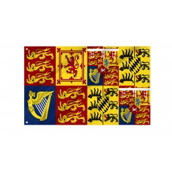 Royal Standard of Mary of Teck, Queen Consort Flag for Indoor & Outdoor Use