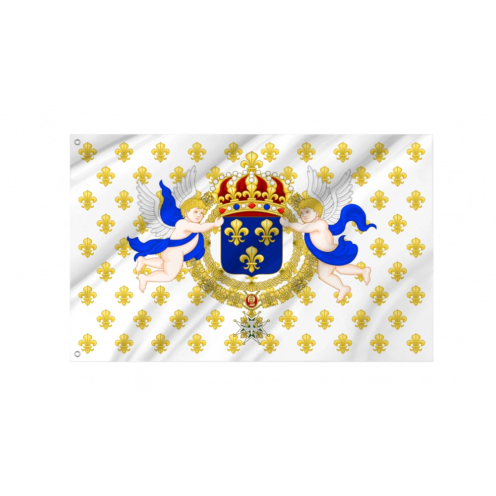 Royal Standard of the King of France Flag for Indoor & Outdoor Use