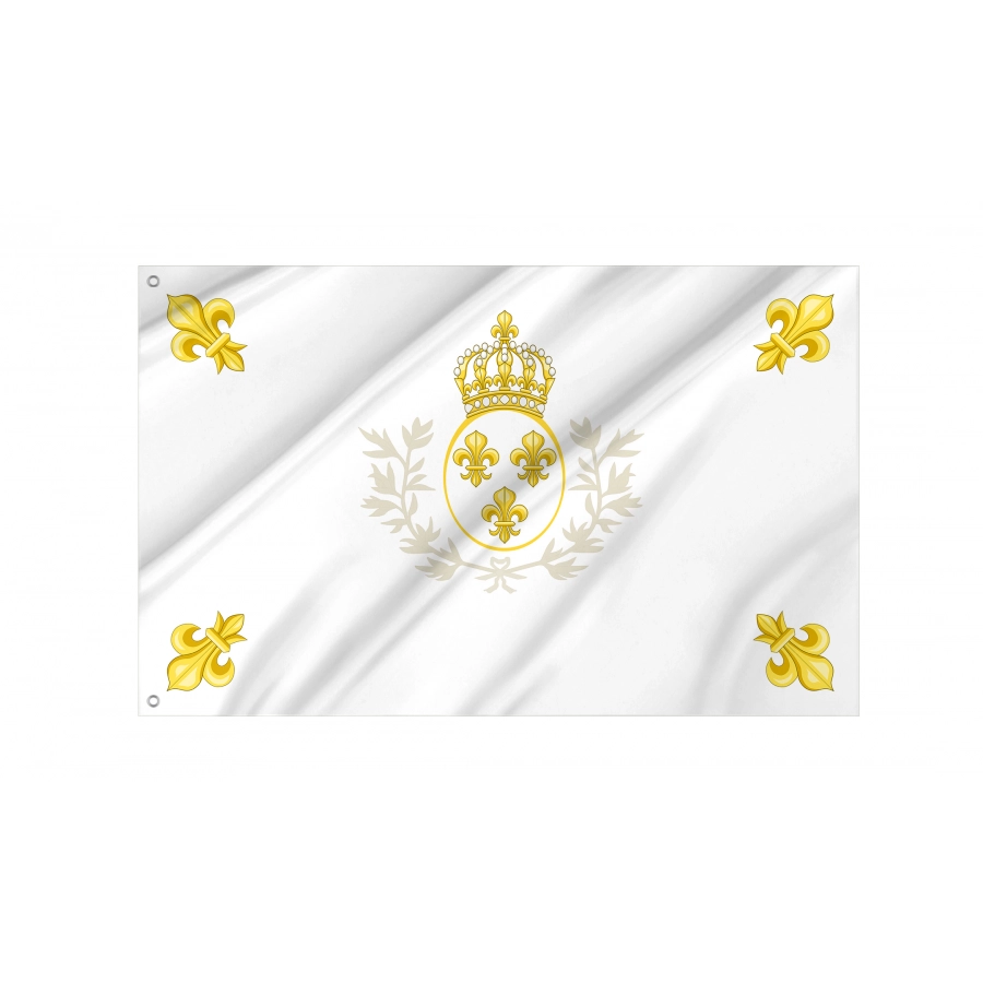 Flag Of Royaume De France 1814-1830, Patriotic Flags, Unique Design Print, Flags For Indoor & Outdoor Use - High Quality Historical Flags for Indoor and Outdoor Use