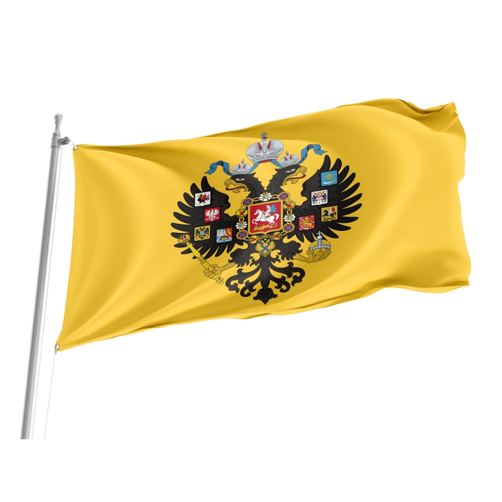 Russian Imperial Flag for Indoor & Outdoor Use