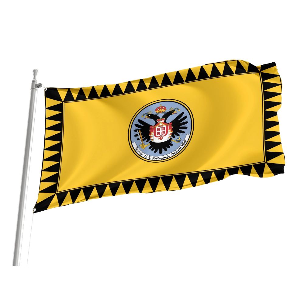 Serbian Vojvodina 1848 Flag for Indoor & Outdoor Use