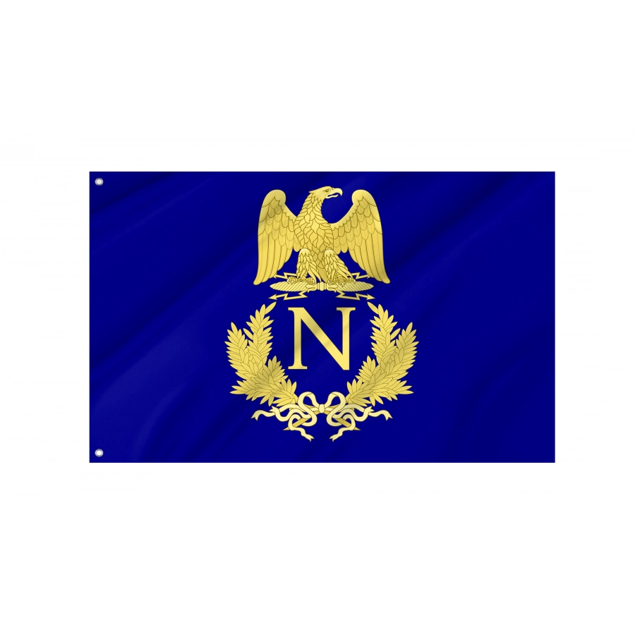 Flag Of Shield Napoleon Bonaparte Of France, Patriotic Flags, Unique Design Print, Flags For Indoor & Outdoor Use - High Quality Historical Flags for Indoor and Outdoor Use