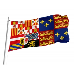 Standard of Philip of Austria as Prince of Asturias and King Consort of England (1554–1556) Flag