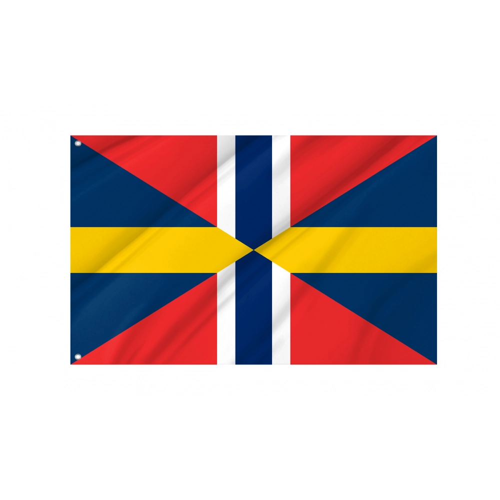 Swedish-Norway Union Flag for Indoor & Outdoor Use