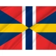 Swedish-Norway Union Flag for Indoor & Outdoor Use - Imagine 2