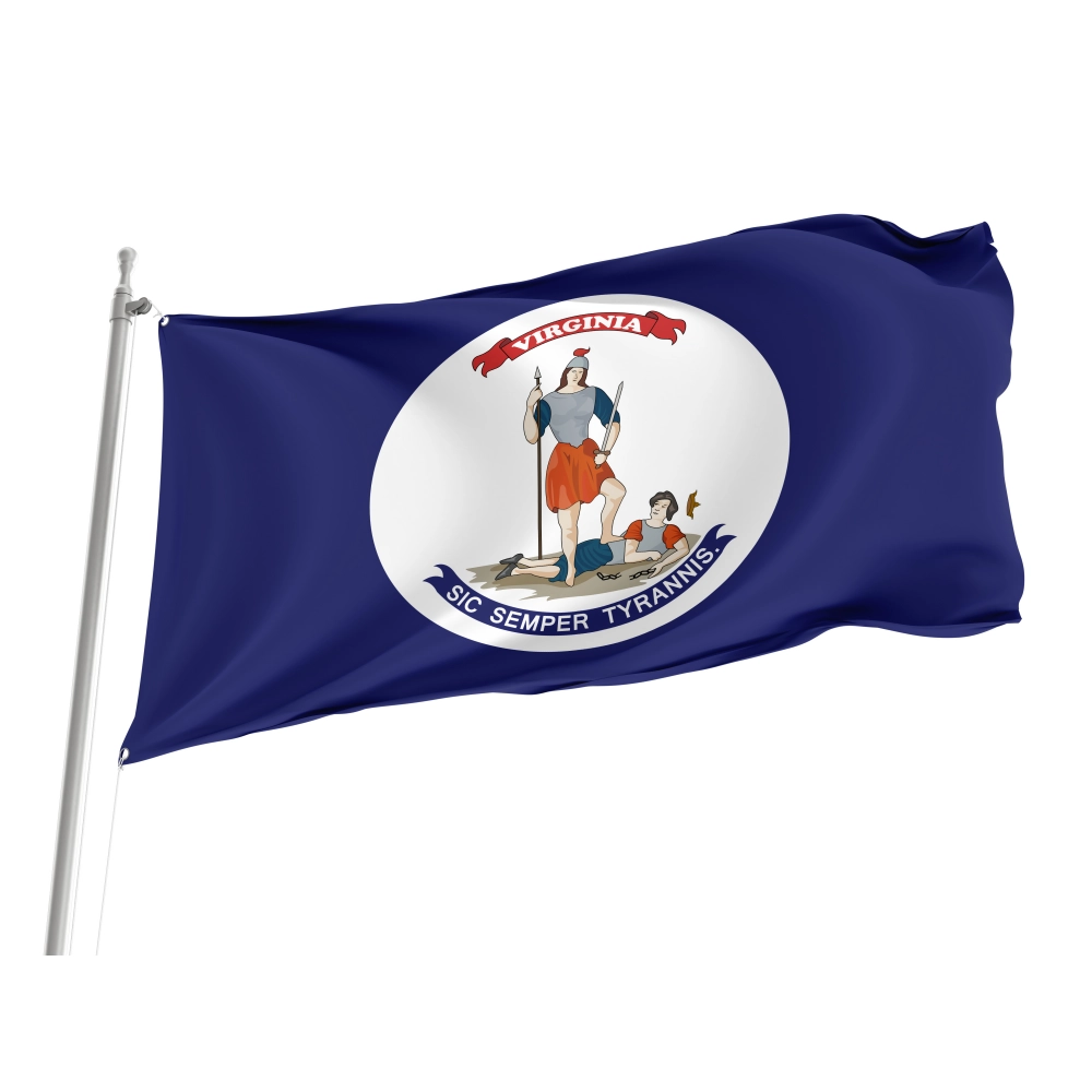 Virginia (April 30, 1861) Flag for Indoor & Outdoor Use