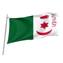 Algeria 1960s Nationalist Flag for Indoor & Outdoor Use