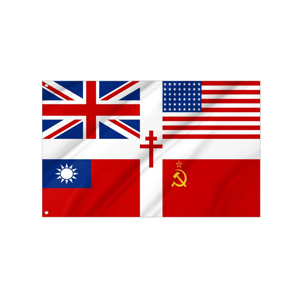 Allied Powers Flag for Indoor & Outdoor Use