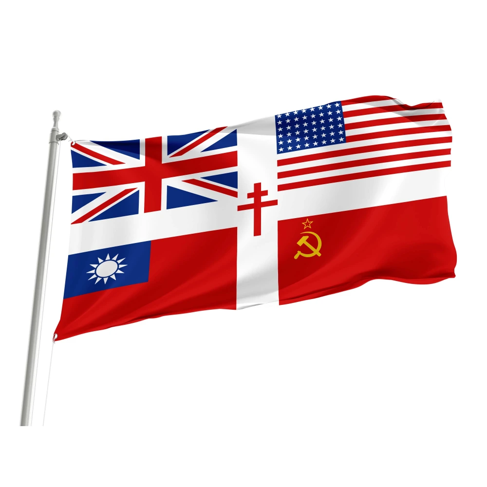 Allied Powers Flag for Indoor & Outdoor Use
