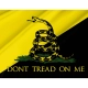 Anarcho-Gadsden Flag for Indoor & Outdoor Use - Imagine 2