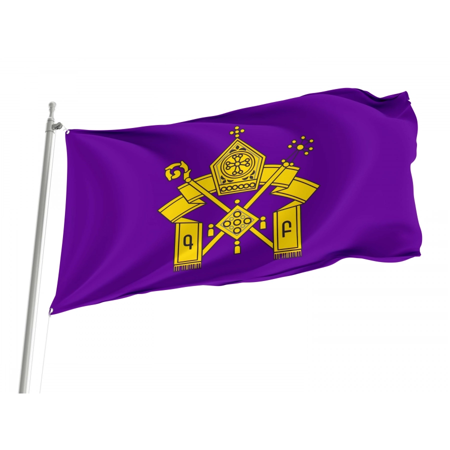 Armenian Apostolic Church Flag for Indoor & Outdoor Use, HISTORICAL11