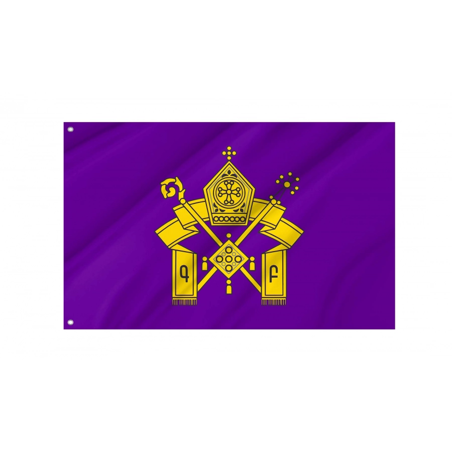 Armenian Apostolic Church Flag for Indoor & Outdoor Use, HISTORICAL11