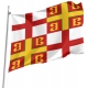 Byzantine Empire in AM 6858 / AD 1350 Flag for Indoor & Outdoor Use - Imagine 1