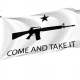 Come and Take It Rifle Flag for Indoor & Outdoor Use - Imagine 1