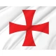Crusades Knights Templar Cross Flag - Imagine 2