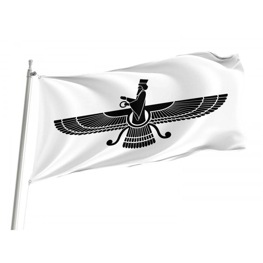 Faravahar Flag for Indoor & Outdoor Use, HISTORICAL73
