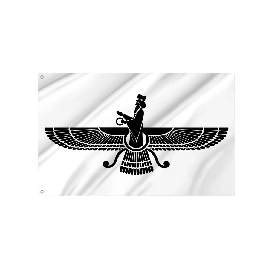 Faravahar Flag for Indoor & Outdoor Use, HISTORICAL73