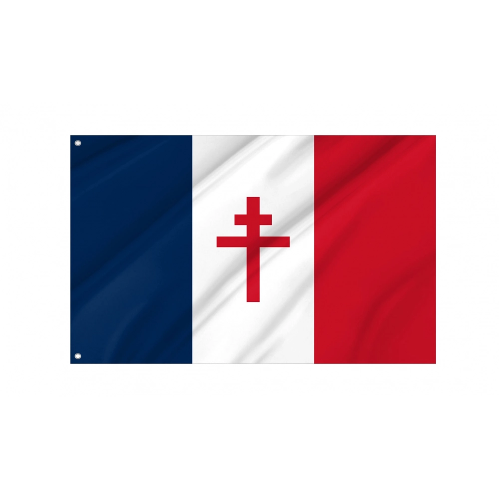 Free France (1940-1944) Flag for Indoor & Outdoor Use