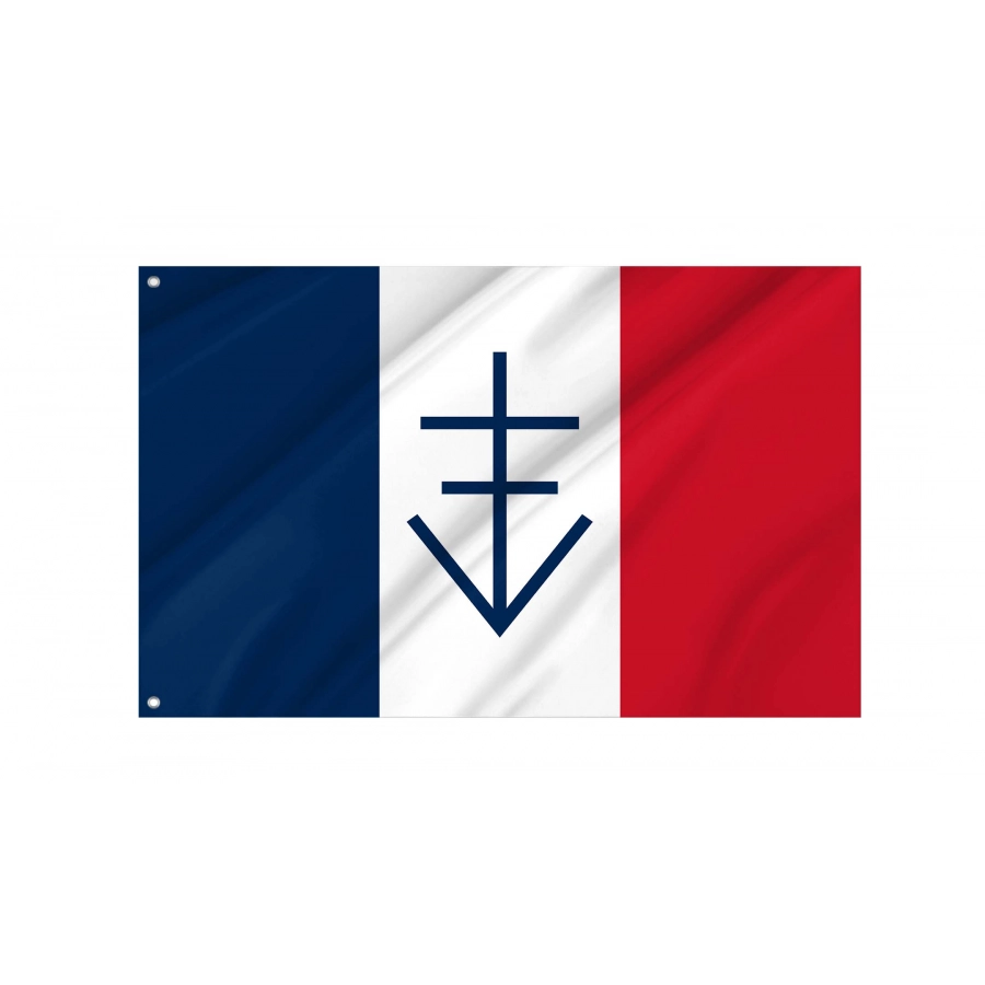 Free Republic of Vercors 1944 Flag for Indoor & Outdoor Use, HISTORICAL66