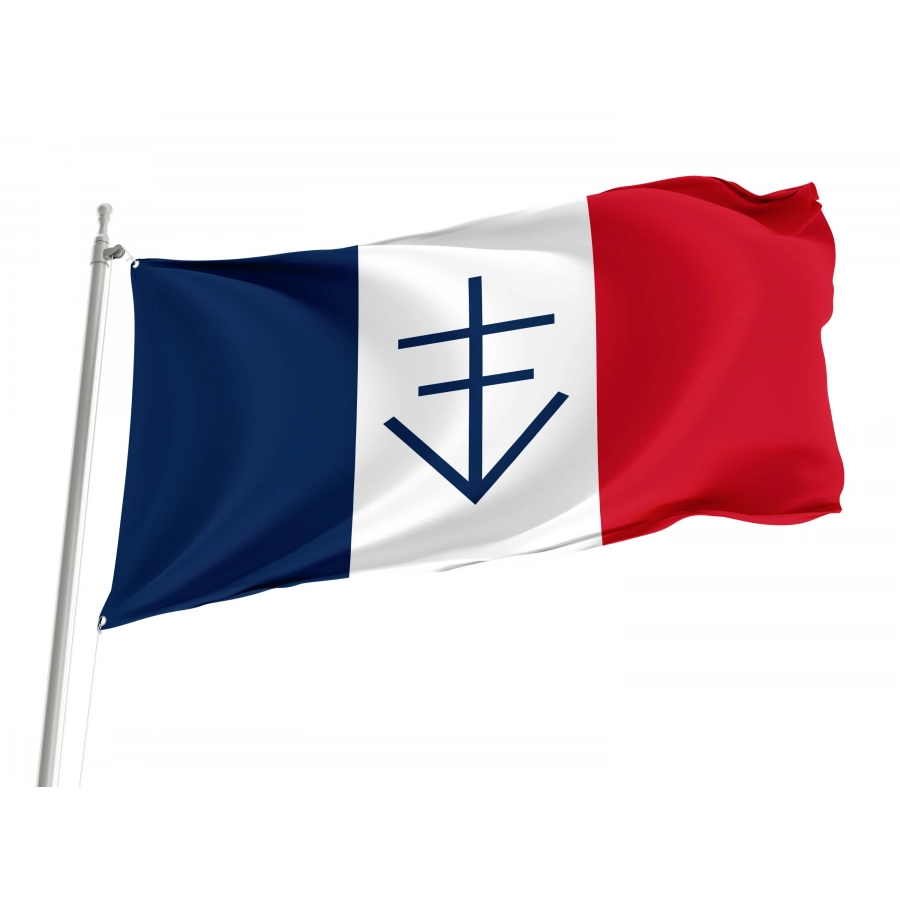Free Republic of Vercors 1944 Flag for Indoor & Outdoor Use, HISTORICAL66