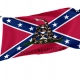 Gadsden Confederate Flag for Indoor & Outdoor Use - Imagine 1