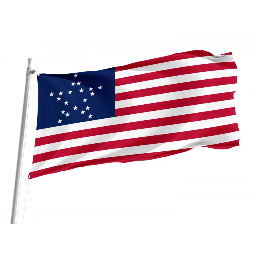 Great Star (1818-1819) Flag for Indoor & Outdoor Use, HISTORICAL22
