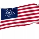 Great Star (1837-1845) Flag for Indoor & Outdoor Use - Imagine 1
