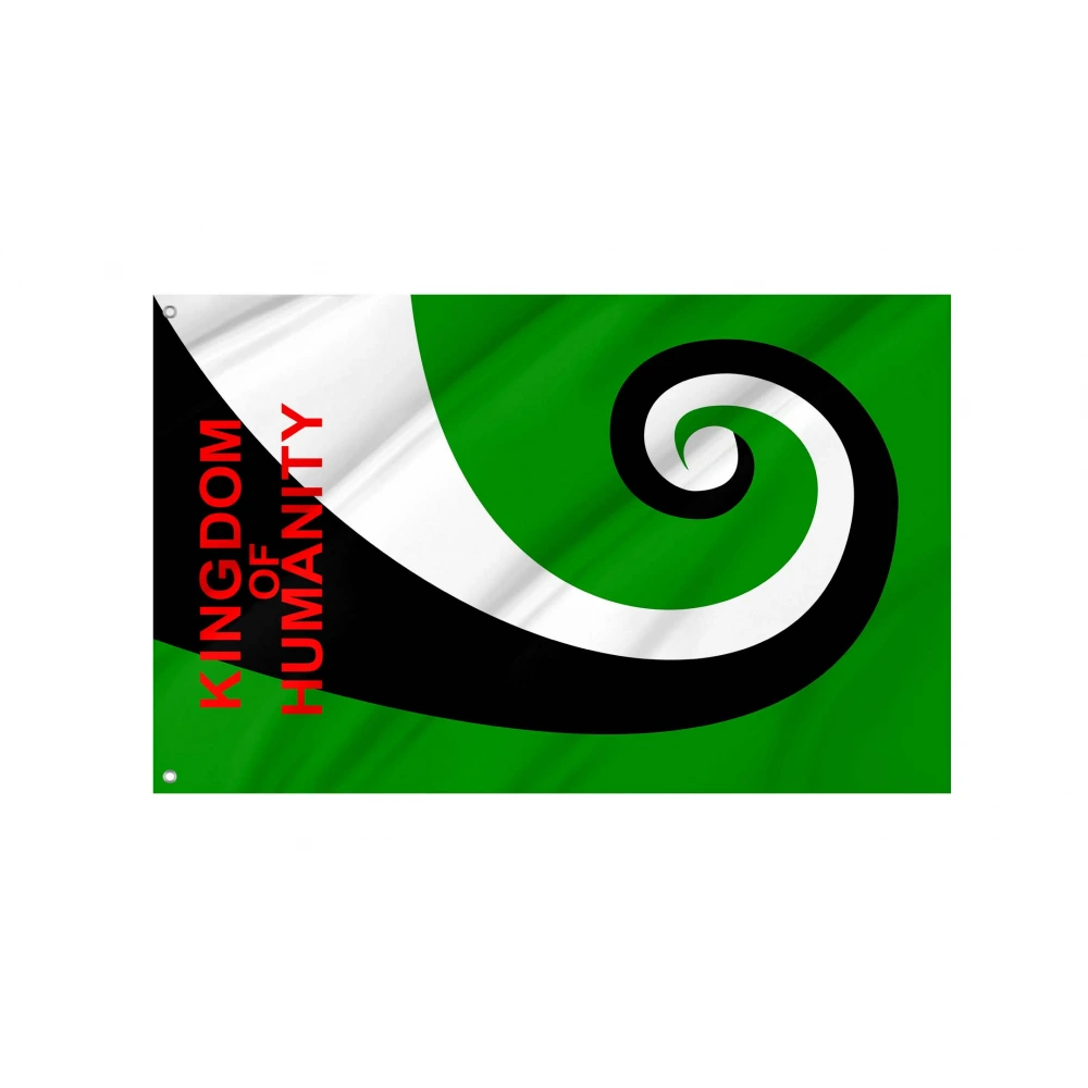 Humanity Kingdom Flag for Indoor & Outdoor Use