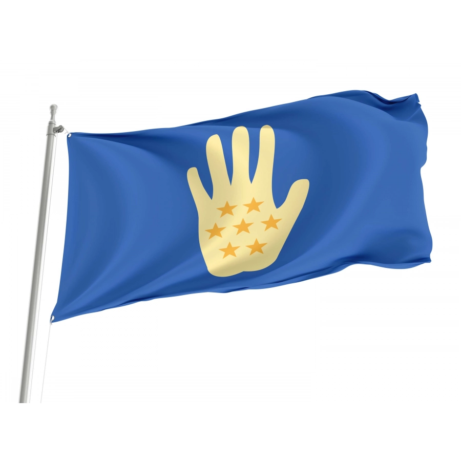 Kingdom of Tlemcen (1235-1556) Flag for Indoor & Outdoor Use, HISTORY07