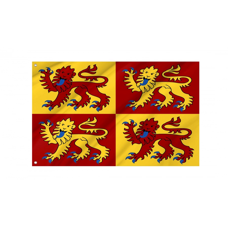 Kingdom of Gwynedd (450-1216) Flag for Indoor & Outdoor Use, HISTORY09