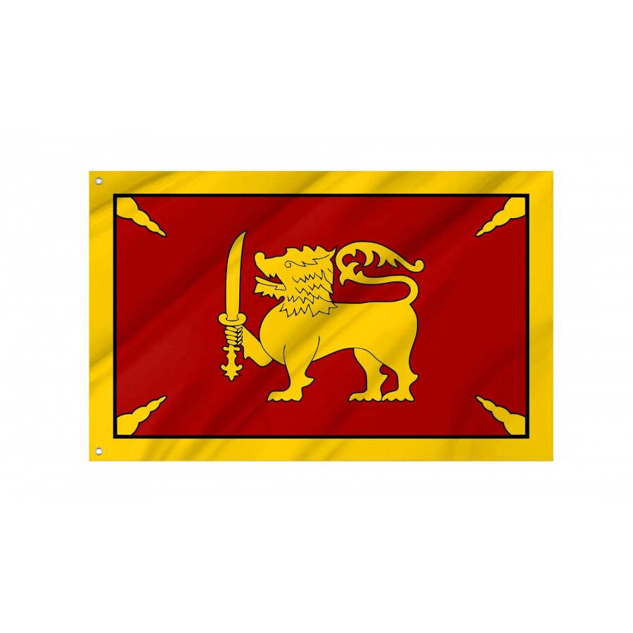 Kingdom of Kandy 1469-1815 Flag for Indoor & Outdoor Use, HISTORICAL87