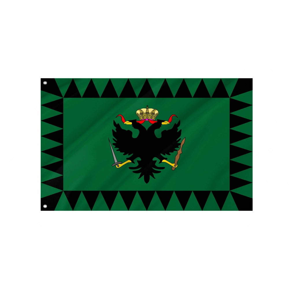 Kingdom of Lombardy-Venetia Green Flag for Indoor & Outdoor Use