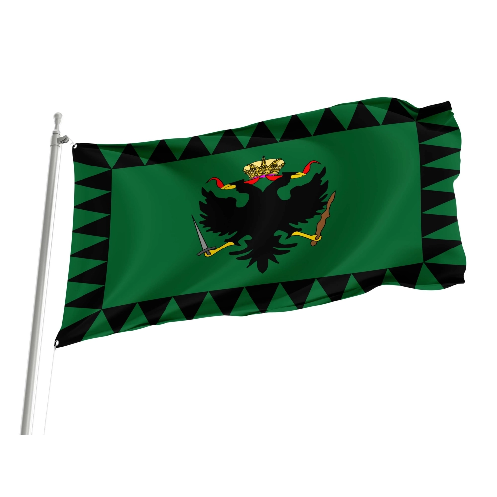 Kingdom of Lombardy-Venetia Green Flag for Indoor & Outdoor Use