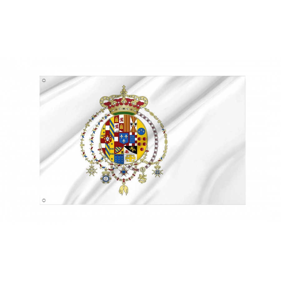Kingdom of the Two Sicilies 1816 Flag for Indoor & Outdoor Use, HISTORICAL89