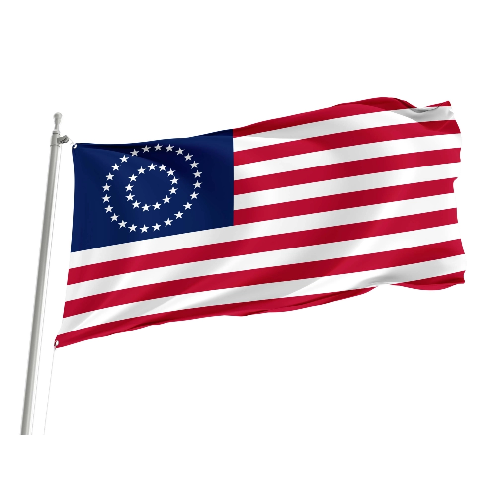 Medallion Centennial (1867-1877) Flag for Indoor & Outdoor Use