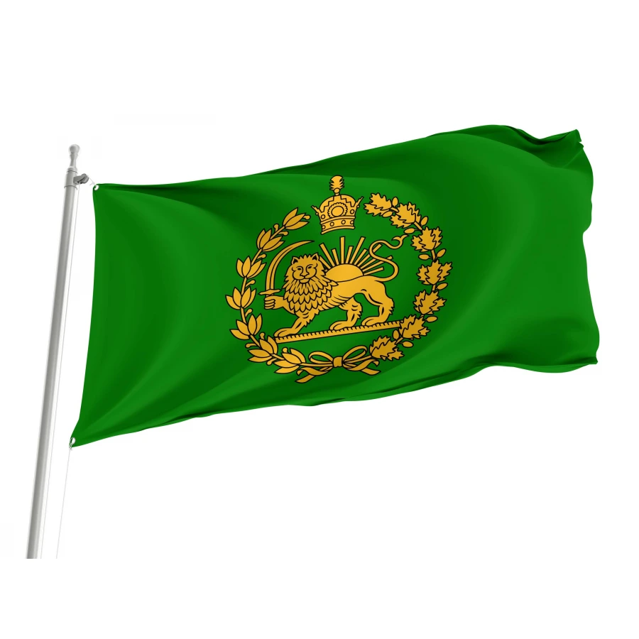 Naval Jack of Iran 1926-1974 Flag for Indoor & Outdoor Use, HISTORICAL206