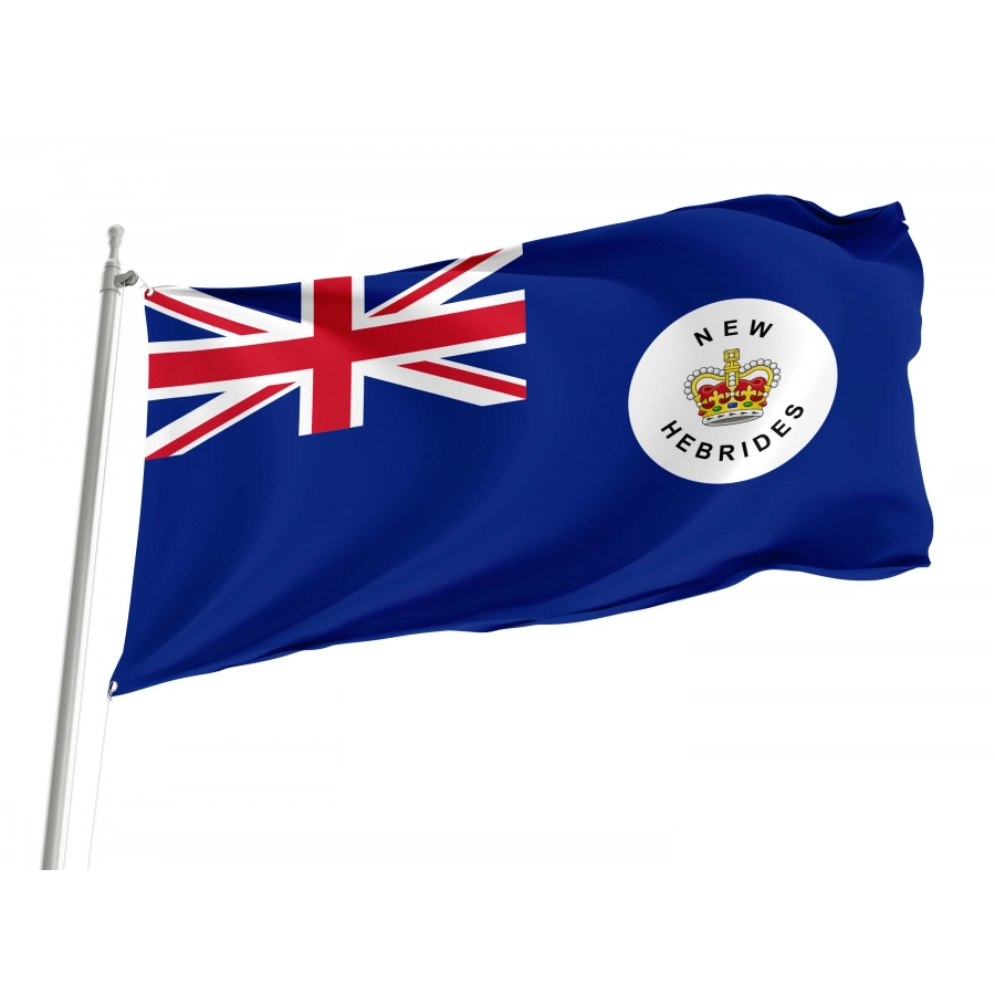 New Hebrides (1952-1980) Flag for Indoor & Outdoor Use, HISTORY17