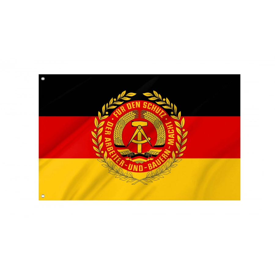 NVA (East Germany) Flag for Indoor & Outdoor Use, HISTORICAL186
